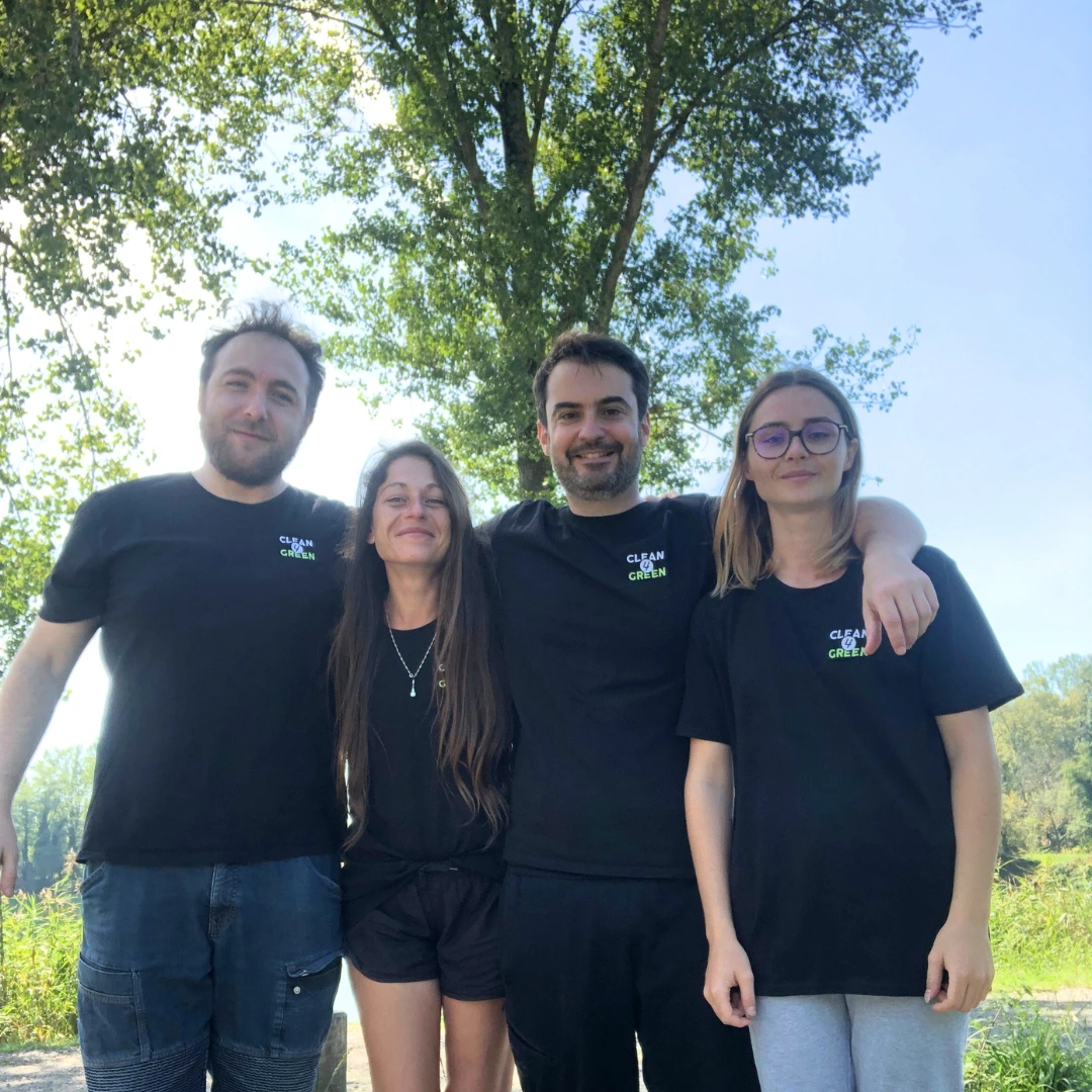 Équipe de l'association Clean4green